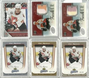 Eric Nystrom 18 Cards Upper Deck Hockey Exclusives Gold Patches Signature - Picture 1 of 3