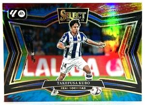 TAKEFUSA KUBO #/25 TIE-DYE FIELD LEVEL 24-25 Panini LA LIGA SELECT REAL SOCIEDAD - Picture 1 of 2