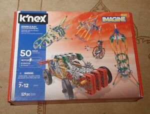 K'Nex Power & Play 50 Modell motorisiertes Bausatz, Bau, Alter 7-12 Jahre