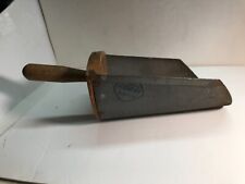 Vintage Grain Scoop Tin with Wood Handle  Feed Farm Primitive Country Store Barn