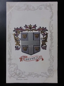 Kent: DOVER - Heraldic Coat of Arms c1905 - Pub by Ja-Ja - Picture 1 of 2