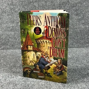 Demon's Don't Dream Piers Anthony First Edition 1993 Hardcover Book - Picture 1 of 17