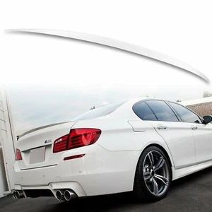 Painted ABS Trunk Spoiler Alpine White III 300 For BMW 5-Series F10 M5 11-16 - Picture 1 of 6