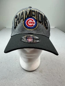 2016 World Series Champions Chicago Cubs Mütze Kappe nicht verstellbar Erwachsene grau MLB 39Thirty - Bild 1 von 8