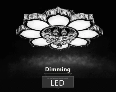 WJJ3017 LED Deckenleuchte Blümchen Design  Lichtfarbe  einstellbar dimmbar  A - Bild 1 von 4