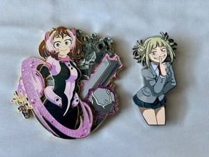 My Hero Academia MHA Ochaco Uraraka Himiko Toga Collectable Anime Pin Toy New - Picture 1 of 1