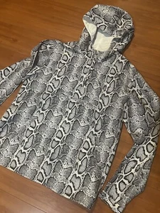 Supreme Snakeskin Windbreaker Anorak Hoodie Sz Medium S/S 2012 - Picture 1 of 8