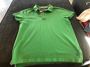 Boden Youth Boys Size 11-12 Kelly Green Short Sleeve Polo Shirt - Picture 1 of 5