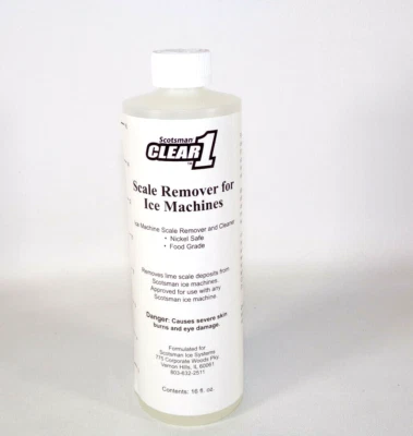Scotsman Clear 1 Scale Remover & Cleaner for Ice Machines 19-0653-01 (16oz)