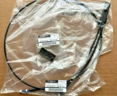 Cable de liberación de capó OEM INFINITI G35 G37 Q40 65620-JK61A + protector 65626-JK00A Foto 1 de 4