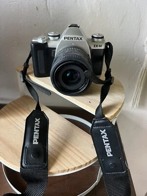 Vintage Pentax ZX-M 35mm Film Camera with lens & strap, not tested (as is) - Image 1 of 4