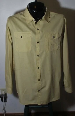 ROCAWEAR Tan Long Sleeve Button Shirt Size 2XL NWOT - Image 1 of 4