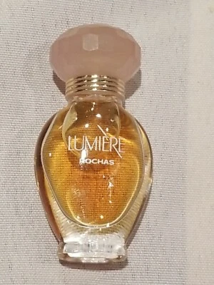 Vintage LUMIERE by ROCHAS Women Perfume 0.1oz-3ml EDP Splash MINI SIZE Free Ship - Image 1 of 4