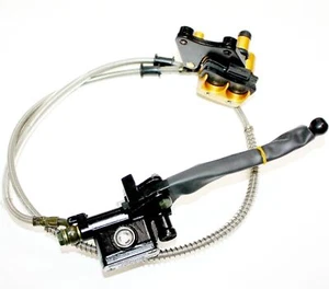 Almohadillas hidráulicas del sistema de pinza de freno de disco delantero 90 110cc 125cc PIT PRO bicicleta de tierra - Imagen 1 de 5