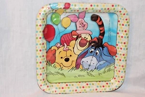 NEW  IN PACKAGE WINNIE THE POOH DISNEY 8- DESSERT PLATES POOH AND PALS  - Picture 1 of 1