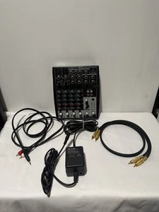 Behringer Xenyx 802 Mixing Console, 8 Channel - Black - Picture 1 of 3