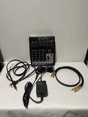 Behringer Xenyx 802 Mixing Console, 8 Channel - Black - Image 1 of 3