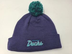 Anaheim Ducks Script Zephyr Graf-X Beanie Winter Knit Hat Stocking Cap Men NHL - Picture 1 of 6