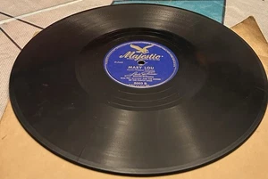 Louis Prima MARY LOU / VOUT COWBOY 10" MAJESTIC 5003 Record 78 rpm - Imagen 1 de 2