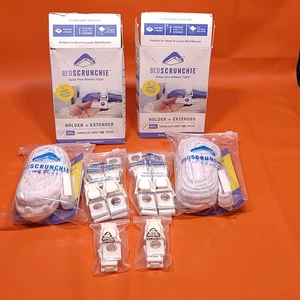 Bed Scrunchie Holder Extender Sheet Tightener For Any Mattress Rough Box 2 Sets - Picture 1 of 10