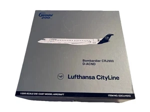 BOX ONLY - 1:200 Gemini Jets Lufthansa CityLine Bombardier CRJ900 D-ACND - Picture 1 of 12