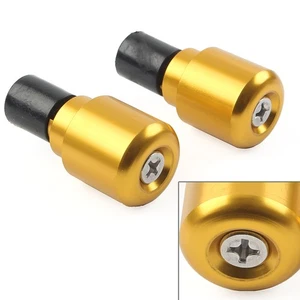 Lenkergriffe Lenkerende Schieberkappe Motorrad Für HONDA CBR1000RR Gold - Bild 1 von 5