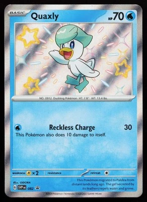 Quaxly 082 Promo SV: Scarlet & Violet Promo Cards Pokémon Card - Image 1 of 2