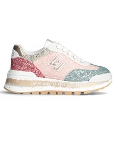 Zapatos Liu Jo Amazing 26 Zapatillas Deportivas Mujer Cuero Multicolor - Imagen 1 de 5