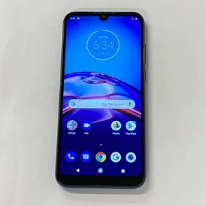 Motorola Moto E6s 2020 32GB Blue Dual SIM Unlocked Android Smartphone Fair Cond. - Picture 1 of 12