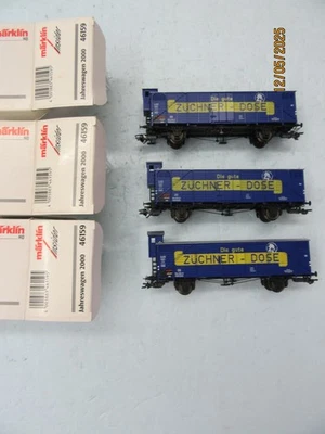 HO - Marklin 46159 内幕车 2000 "Züchner-Dose"(3 件套)- 全新带盒 — 第 1/4 张图片