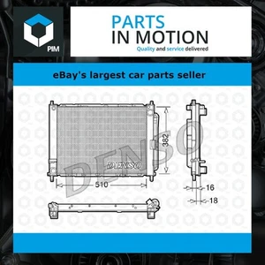 Radiator DRM23102 Denso 8200221498 8200688387 Genuine Top Quality Guaranteed New - Picture 1 of 2
