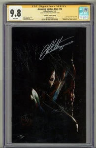 AMAZING SPIDER-MAN #78 CGC 9.8 SS SIGNED GABRIELE DELL'OTTO VIRGIN EDITION POP 4 - Picture 1 of 4