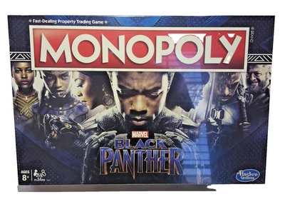 Monopoly Black Panther Chadwick Boseman First in Series Factory Sealed NIB 2018 - Image 1 of 4