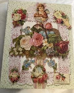 VICTORIANA 1989 Designed By Kathy Orr 9 Plain, 18 Printed Sheets & 18 Envelopes - Picture 1 of 8