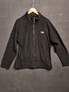 the north face jumper womens size xl extra large black full zip sweater outdoors - Picture 1 of 14