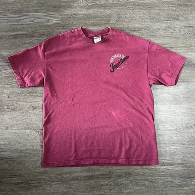 Vintage 90s New Orleans T Shirt Striped Tourist Bourbon Street Jazz Size L - Image 1 of 4