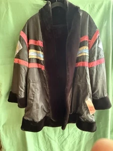 Sherry Cassin Faux Fur coat L New with Tag - Picture 1 of 7