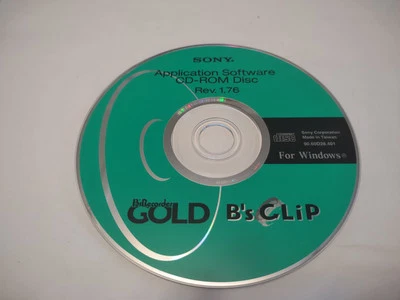 SONY B's Recorder Gold and B's Clip (CD/DVD Burning Software) CD Rev. 1.76 - Image 1 of 4