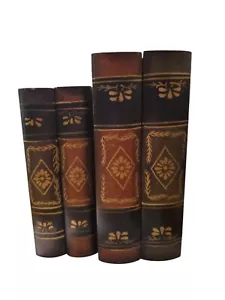 2-Decorative Faux Books Hidden Storage Compartment Shelf Stash Box S-M Size - Picture 1 of 9