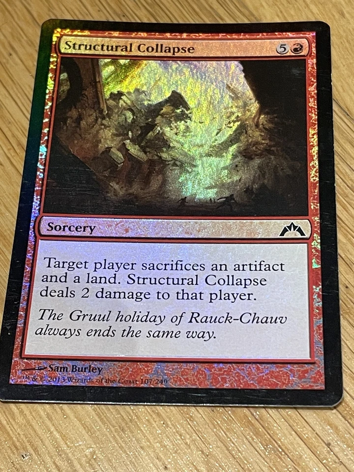 Magic The Gathering MTG - Structural Collapse FOIL - Gatecrash [Mint] Free Post - Image 1 of 1
