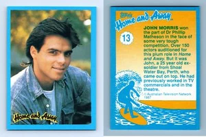 John Morris - Dr Phillip Matheson #13 Home & Away 1987 Topps Trading Card - Picture 1 of 1