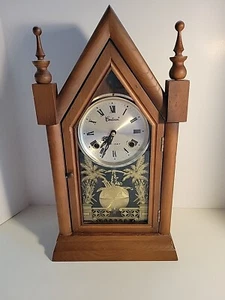 Vintage Centurion 35 Day Mantle Clock Pendulum w Key - Picture 1 of 16