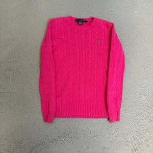 Suéter Deportivo Ralph Lauren Mujer Talla Mediana Rosa Pullover - Imagen 1 de 7