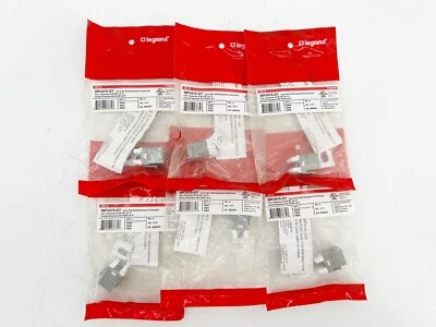 Новый лот из 6 разъемов Legrand Cat 6 QC RJ45 Keystone - Изображение 1 из 4