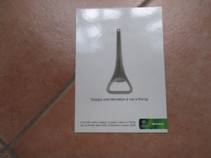 CALCIO Soccer Heineken finale Champion League 2006 edizione PROMOCARD - Foto 1 di 2