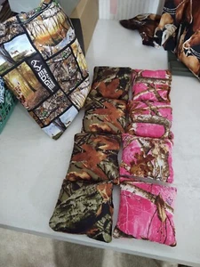 BOLSAS DE FRIJOLES CORNHOLE Realtree 8 BOLSAS DE AGUJERO DE MAÍZ - Imagen 1 de 7