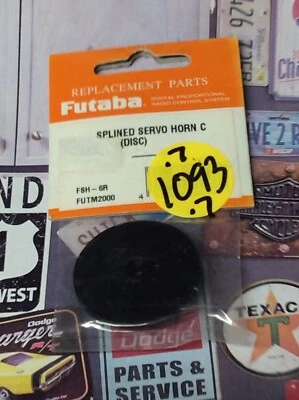 Futaba FUTM2000/FSH-6 Servo Horn C {disc}3003,3004,3005 NewInPackage USA Shipped - Image 1 of 3