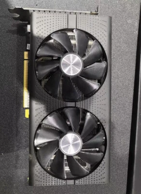 SAPPHIRE AMD Radeon RX590 8GB GDDR5 2304SP Graphics Card Video Card DVI HDM DP - Image 1 of 4