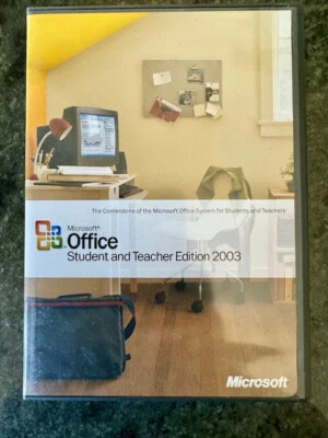Genuine Microsoft Office Student and Teacher Edition 2003 with Product Key  - Image 1 of 4