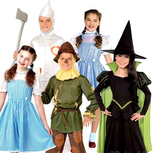 Wizard of Oz Kids Fancy Dress Book Week Fairytale Boys Girls Childrens Costume - Image 1 of 1